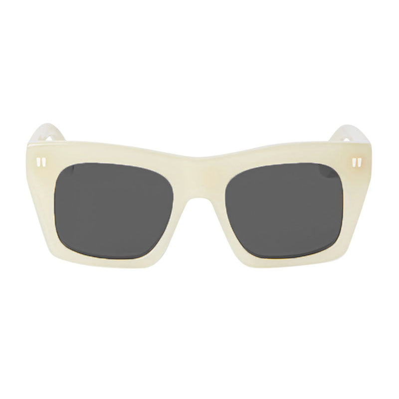 Gafas color gris oscuro y beige
