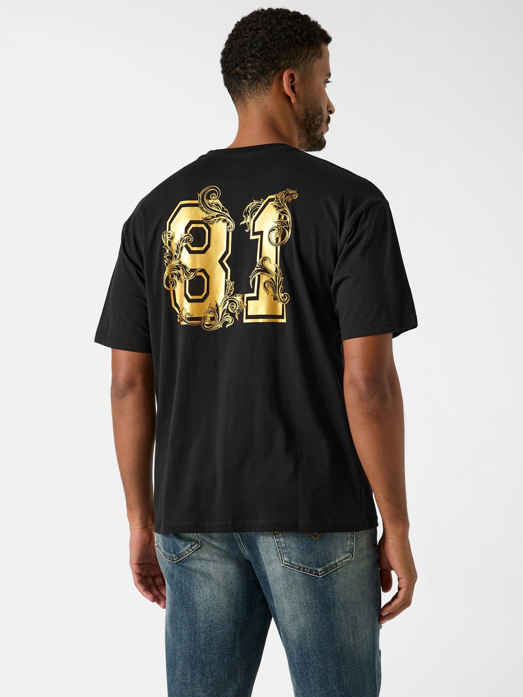Camiseta con cuello redondo