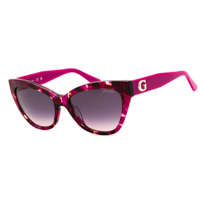 Gafas color café y lila