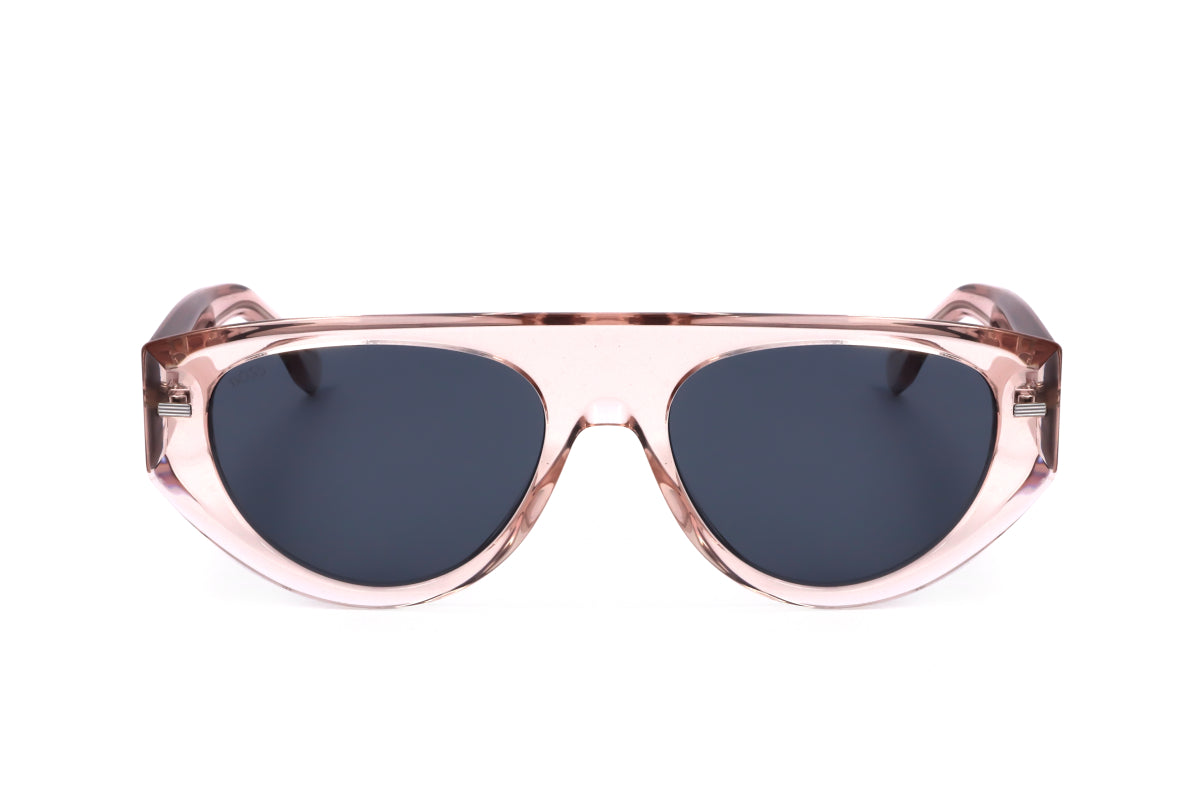 Gafas color gris y rosado