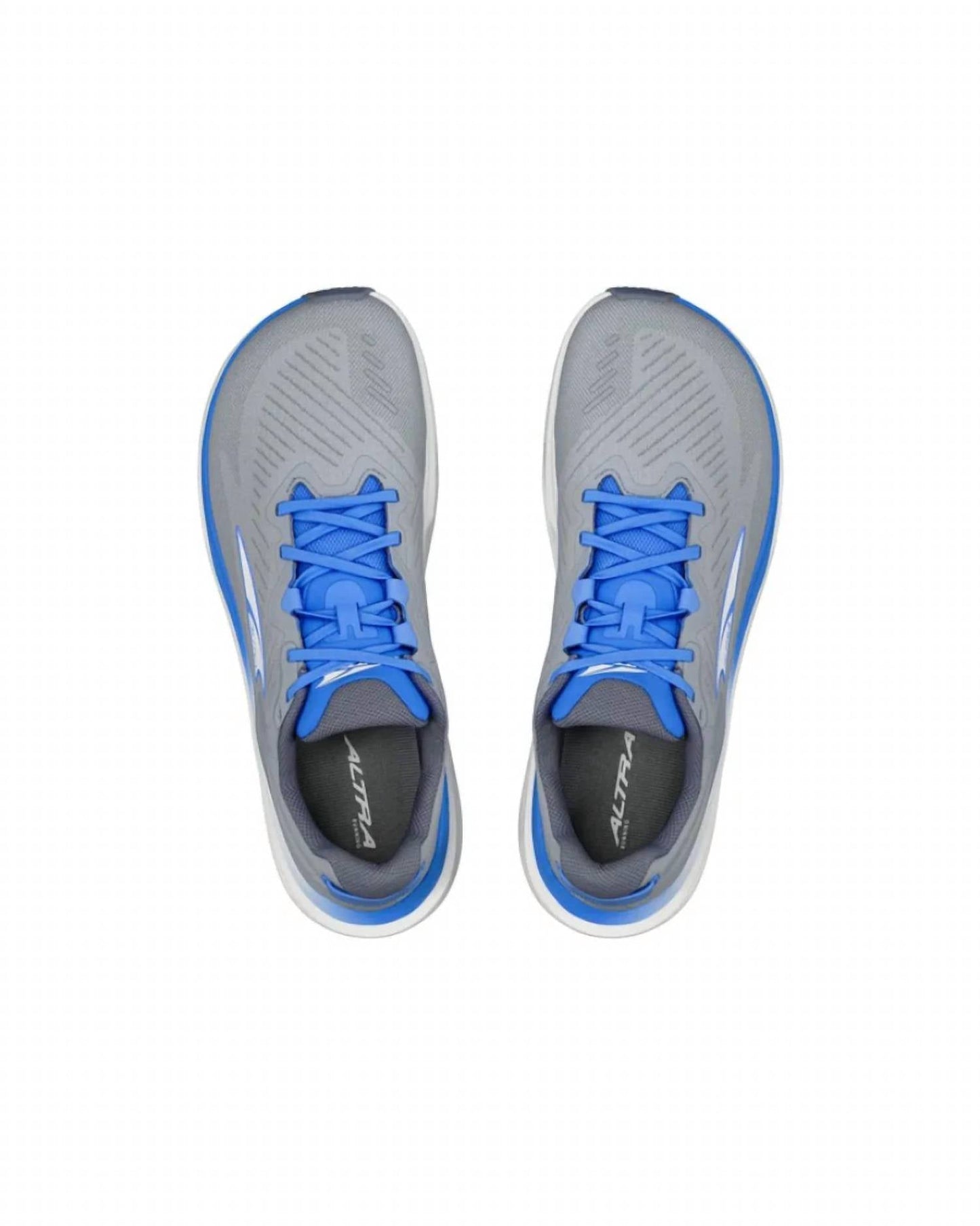 Tenis para correr de hombre color azul y gris