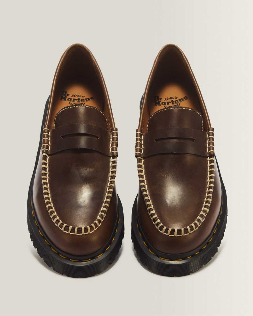 Mocasines de cuero