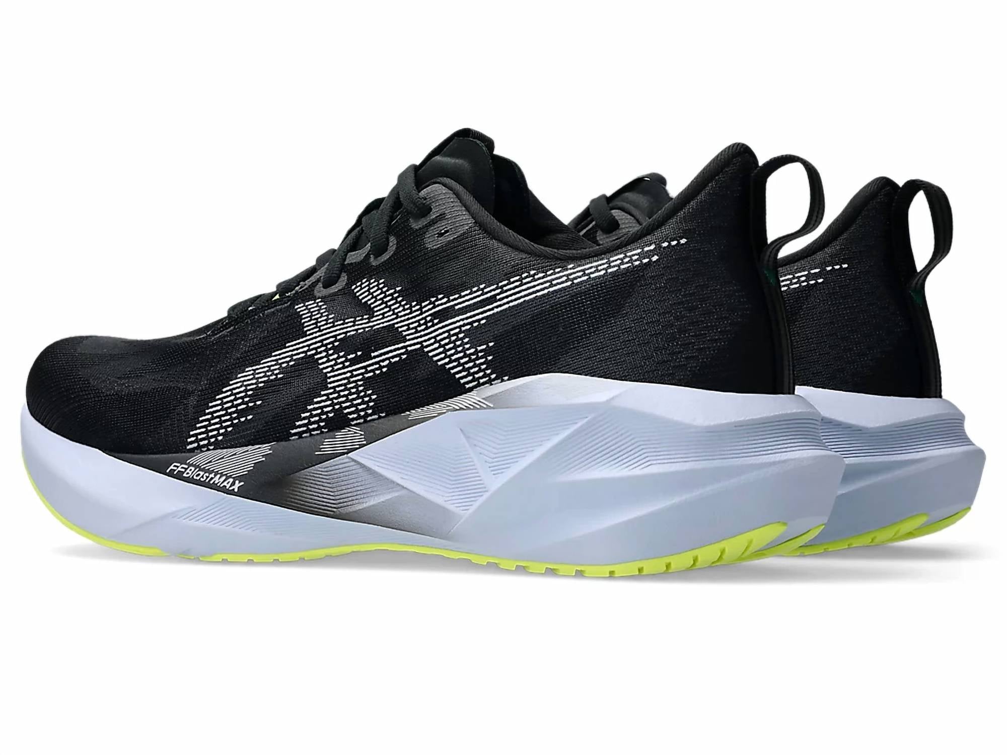Tenis para correr de hombre color negro y azul