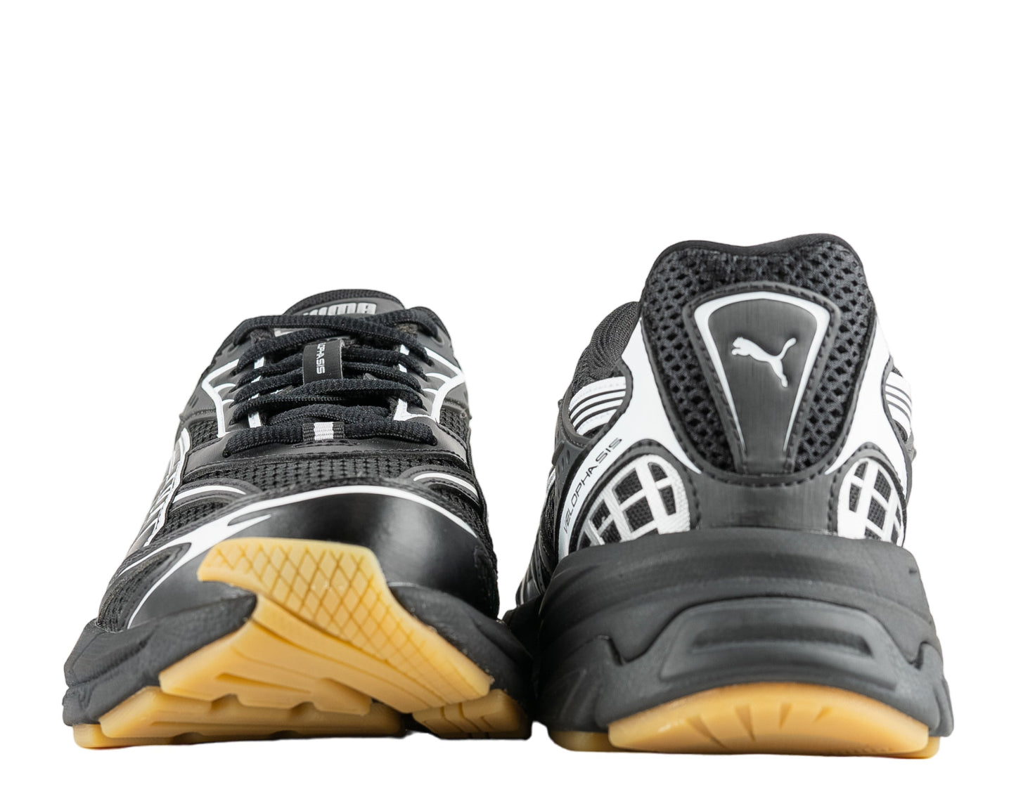Tenis de hombre color negro y blanco