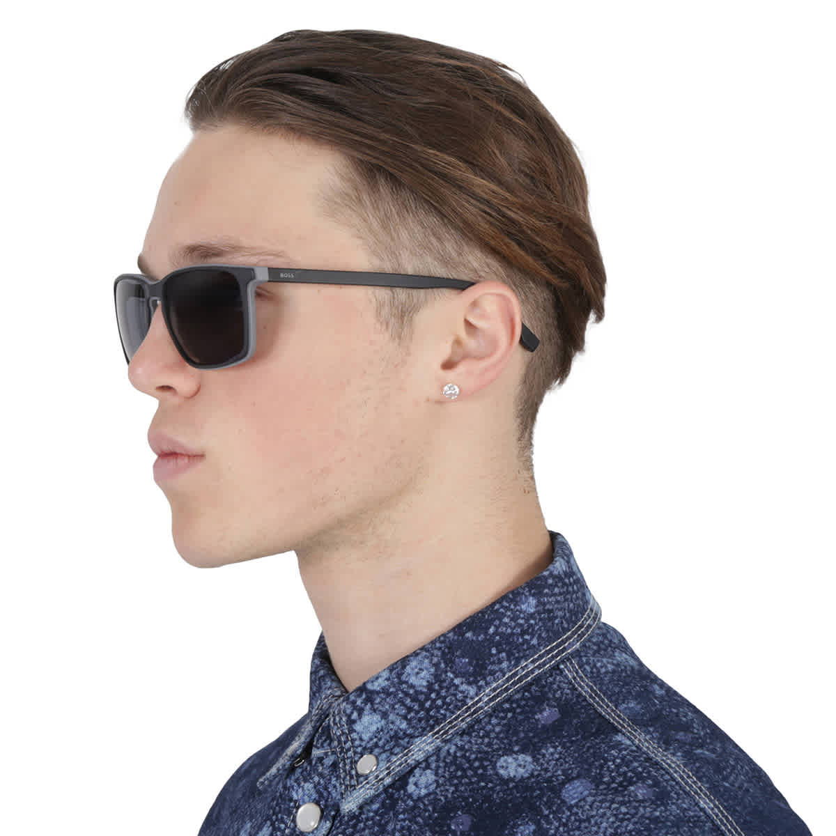 Gafas de sol de hombre color gris