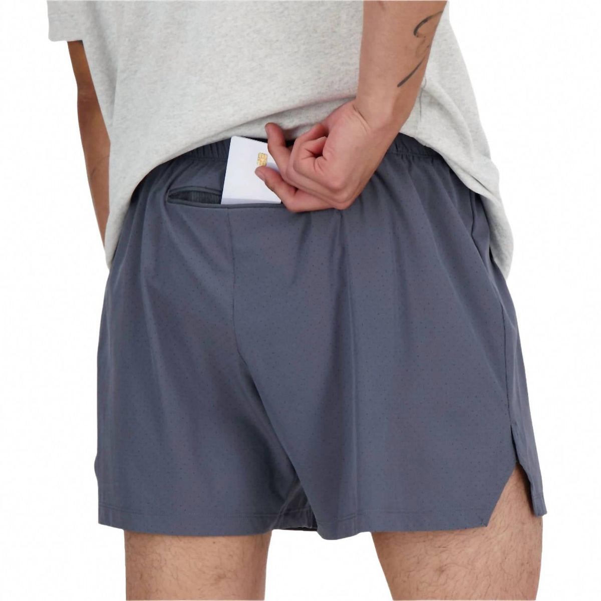Short color gris