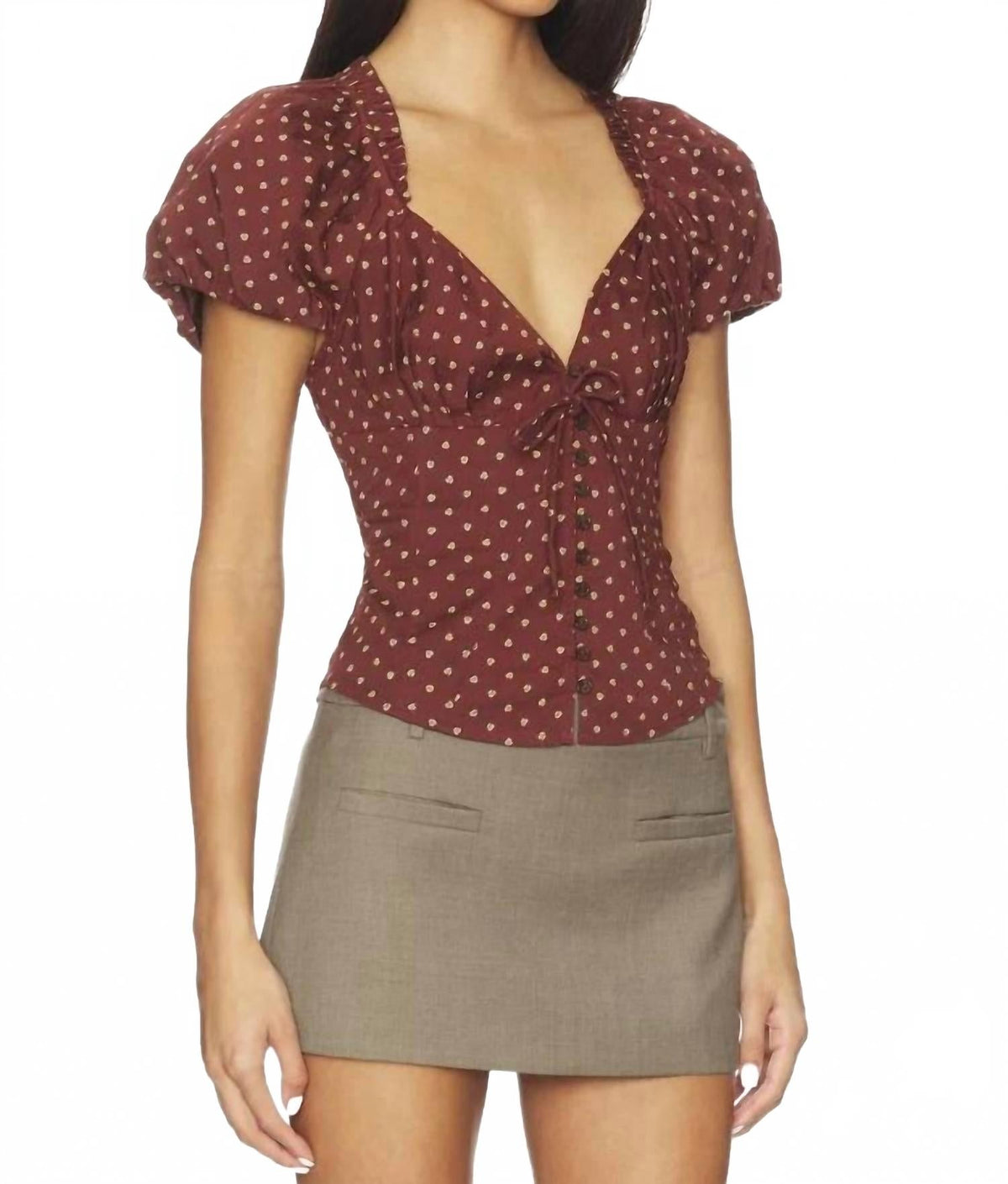 Blusa con estampado
