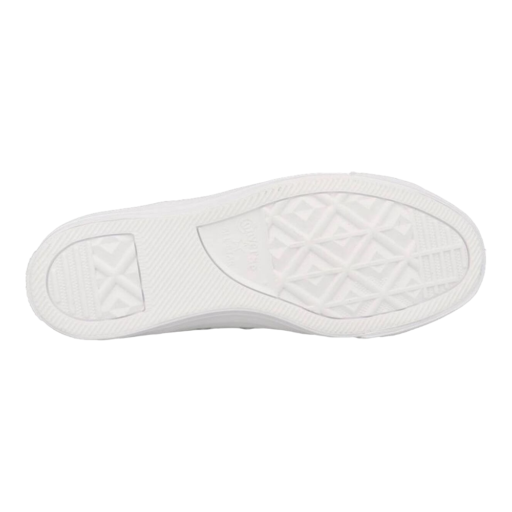 Tenis infantil de cuero color blanco