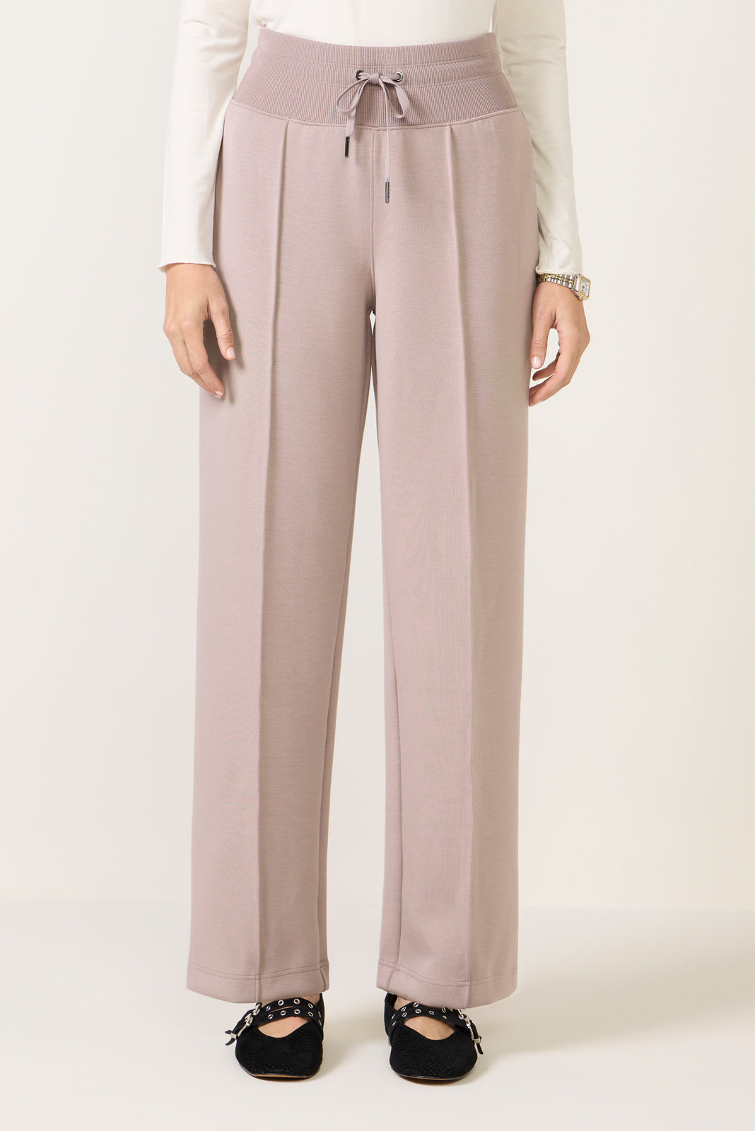 Pantalón de mujer de corte recto