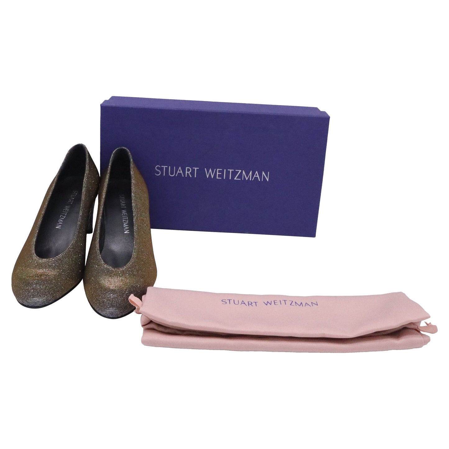 Tacones color plateado