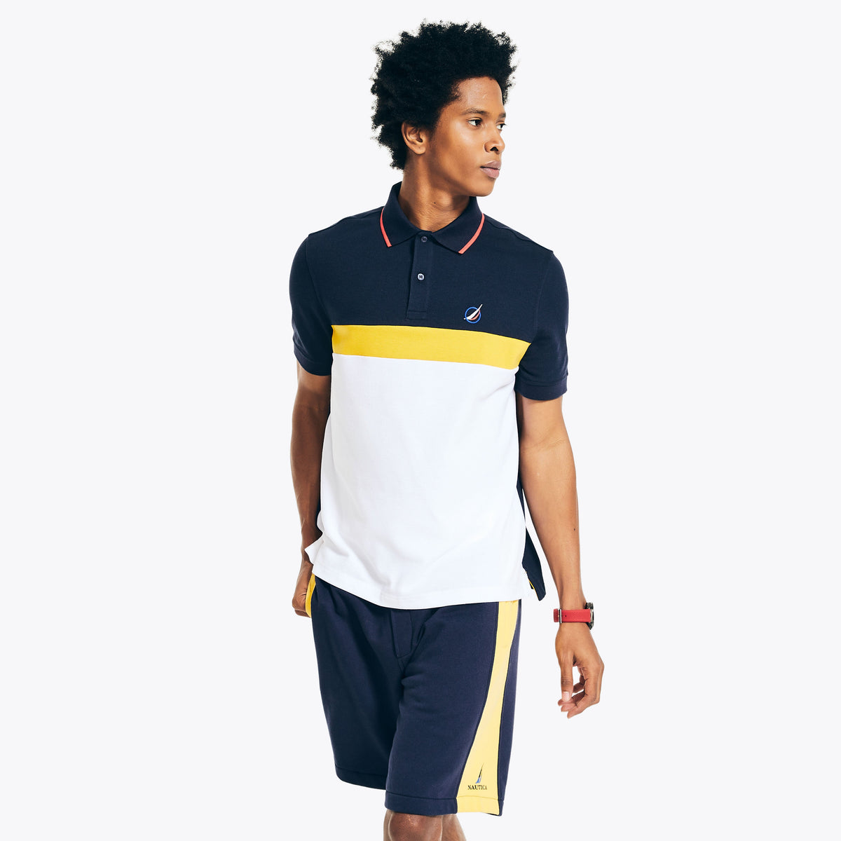 Polo de hombre a rayas