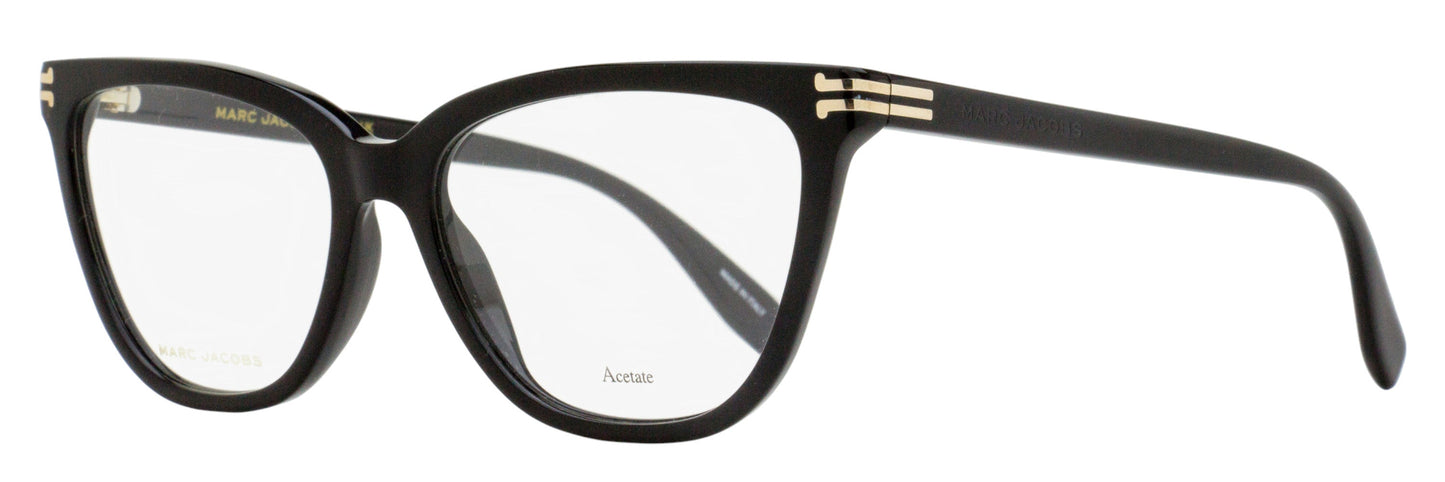 Montura para gafas de mujer de montura tipo gato 53 mm color negro