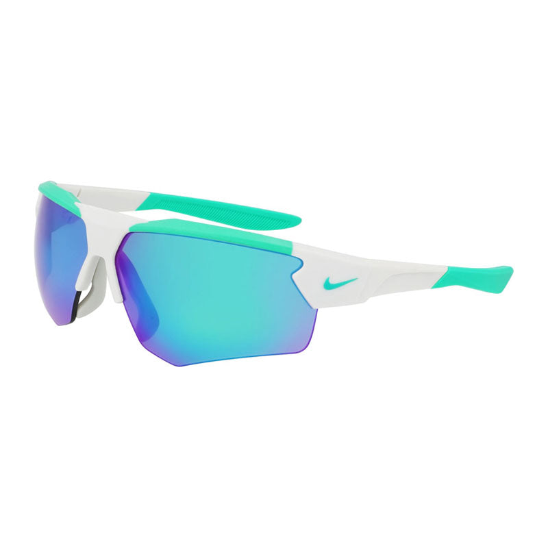 Gafas color verde y plateado