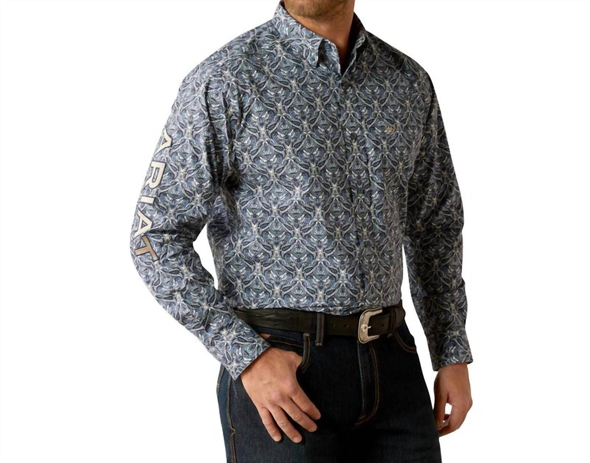 Camisa de hombre color azul