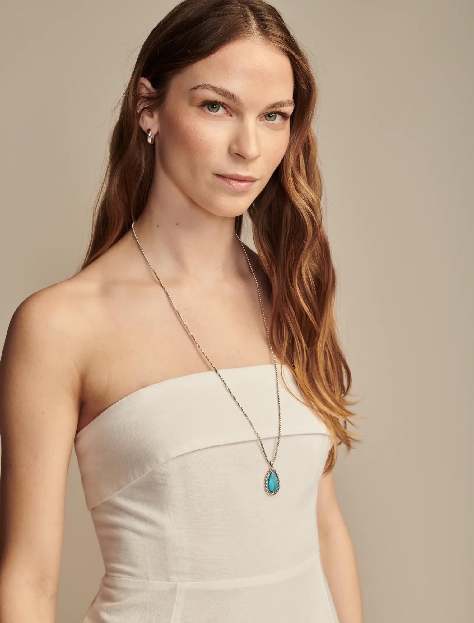 Vestido de mujer de lino midi