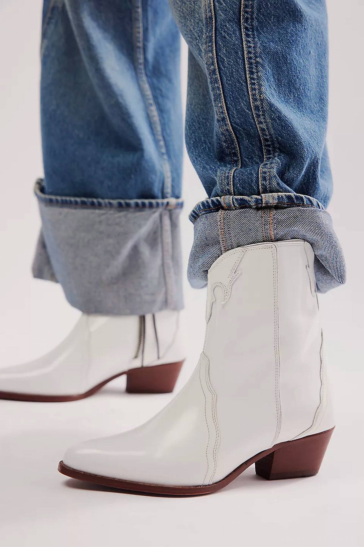 Botas de mujer color blanco