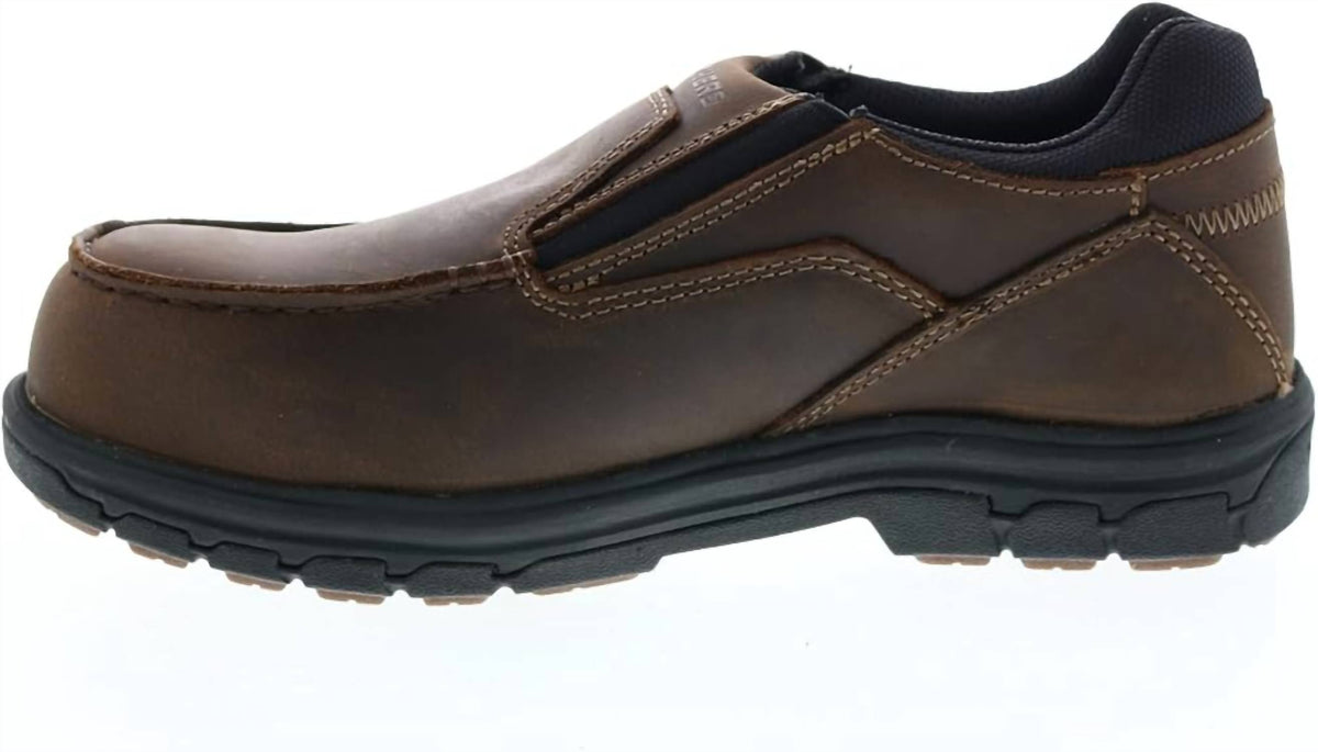 Zapatos de hombre sin cordones color café