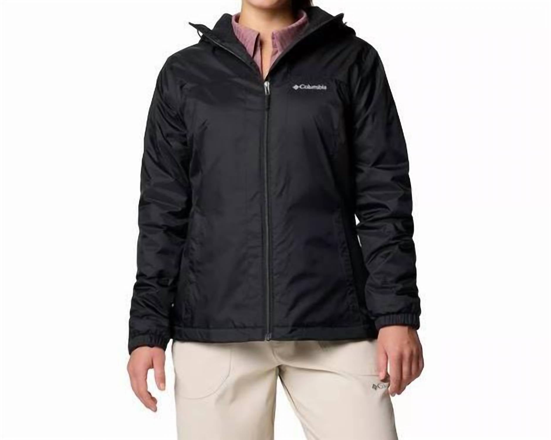 Chaqueta de mujer color negro
