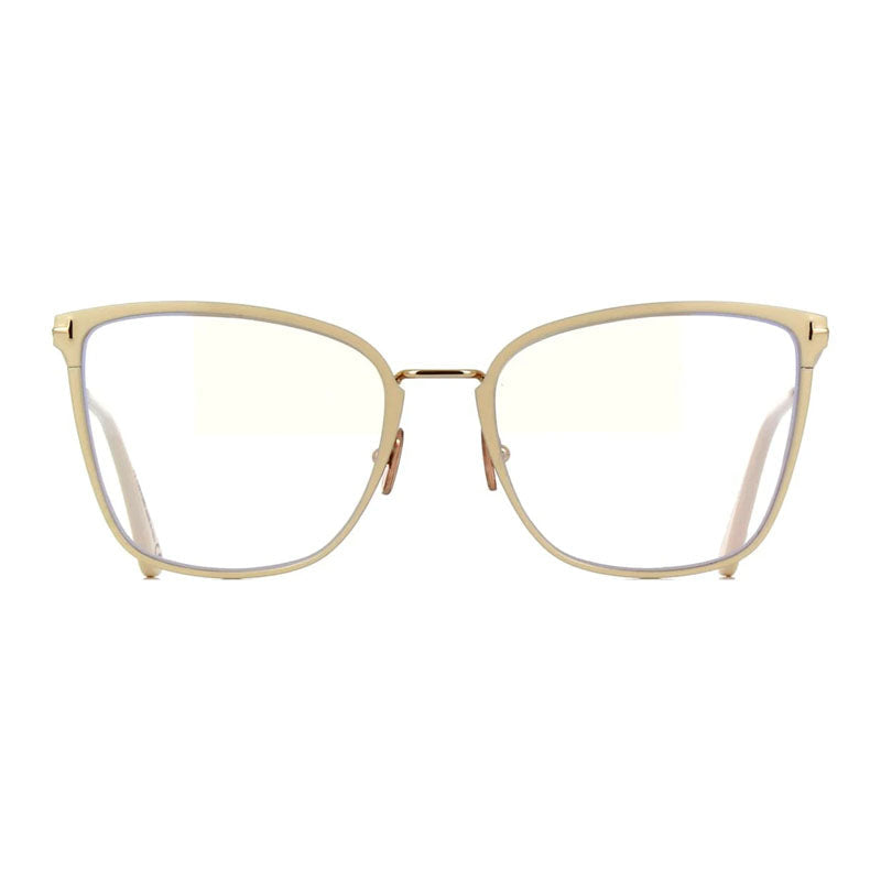 Gafas 56 mm color azul y marfil