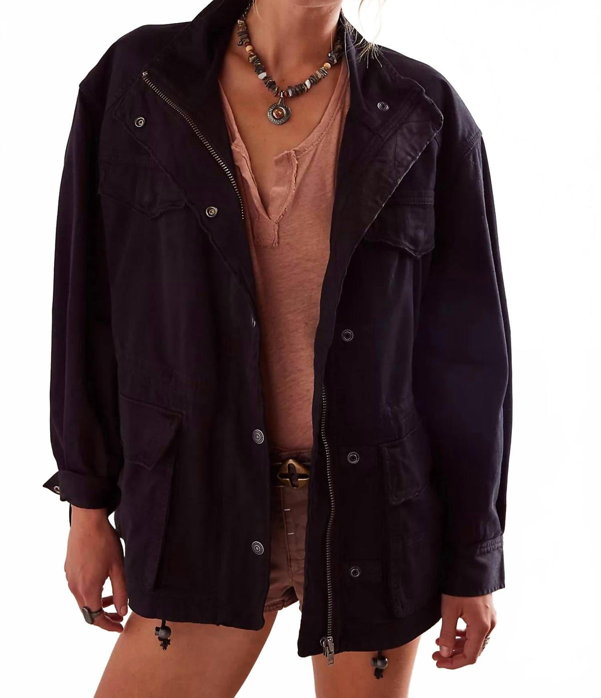 Chaqueta color negro