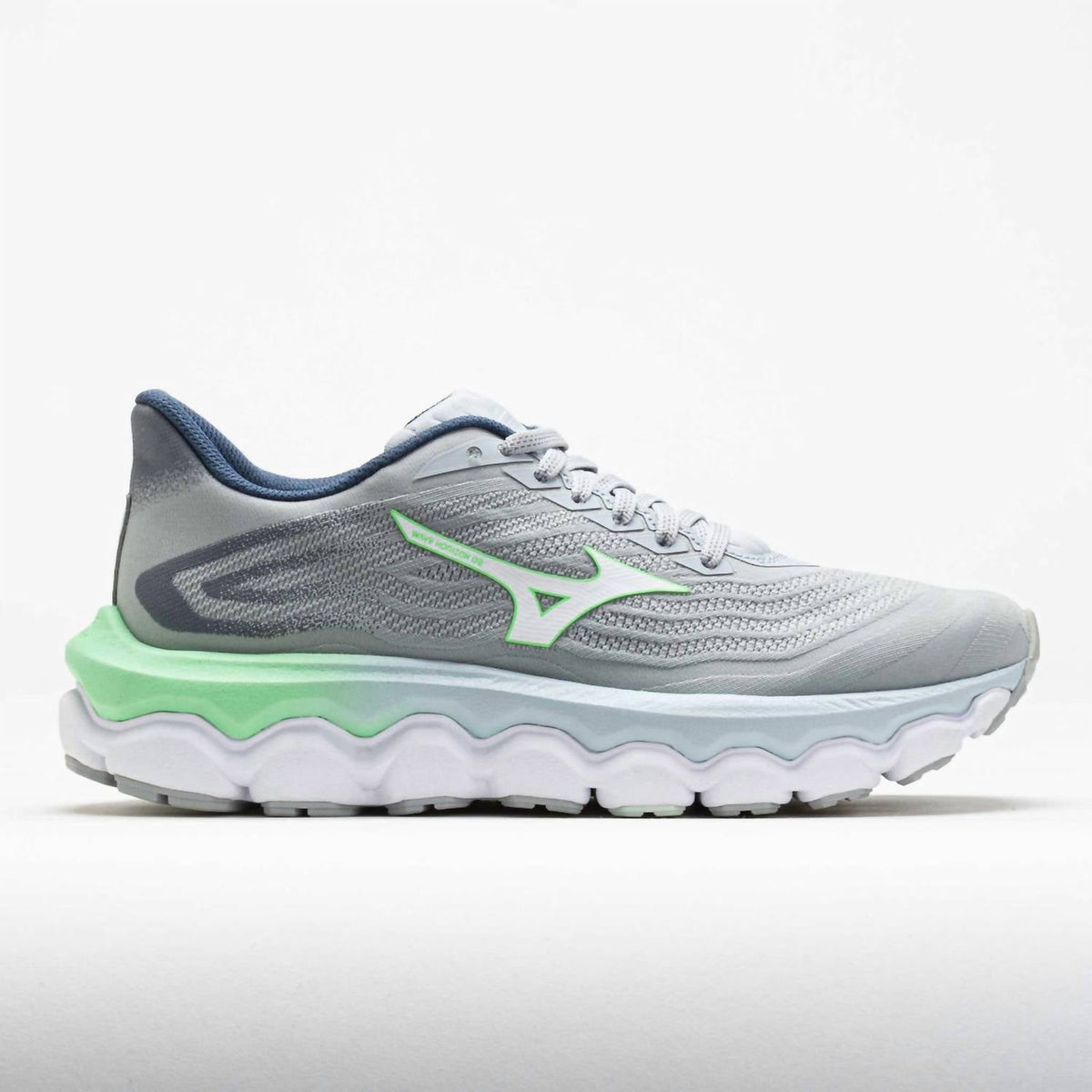 Zapatos de mujer color gris y verde