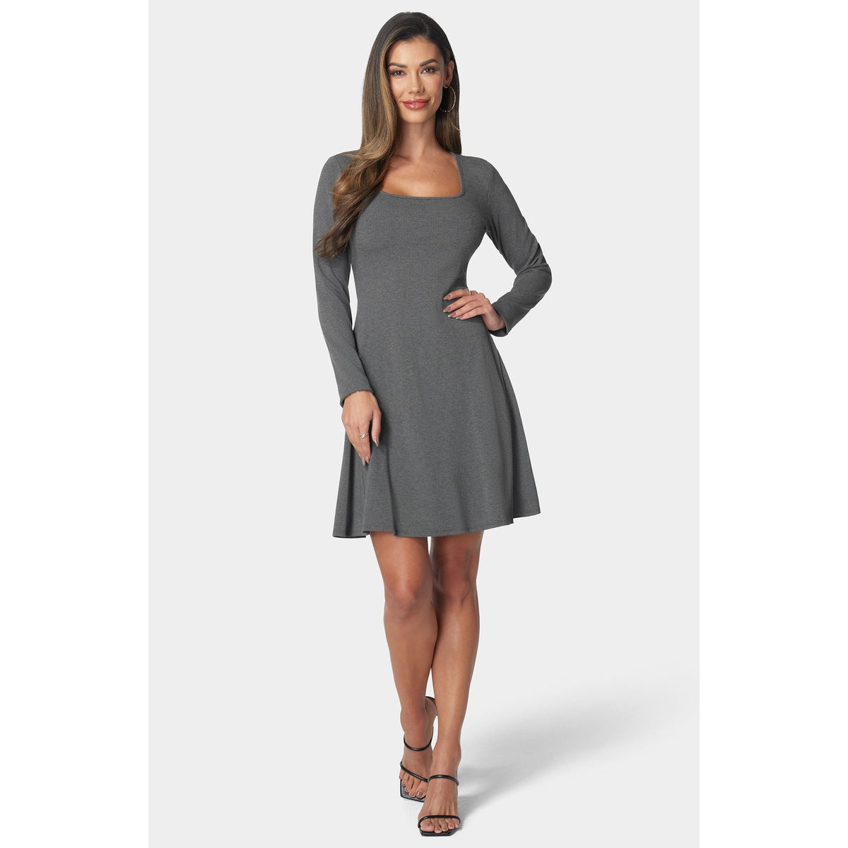 Vestido de mujer de manga larga