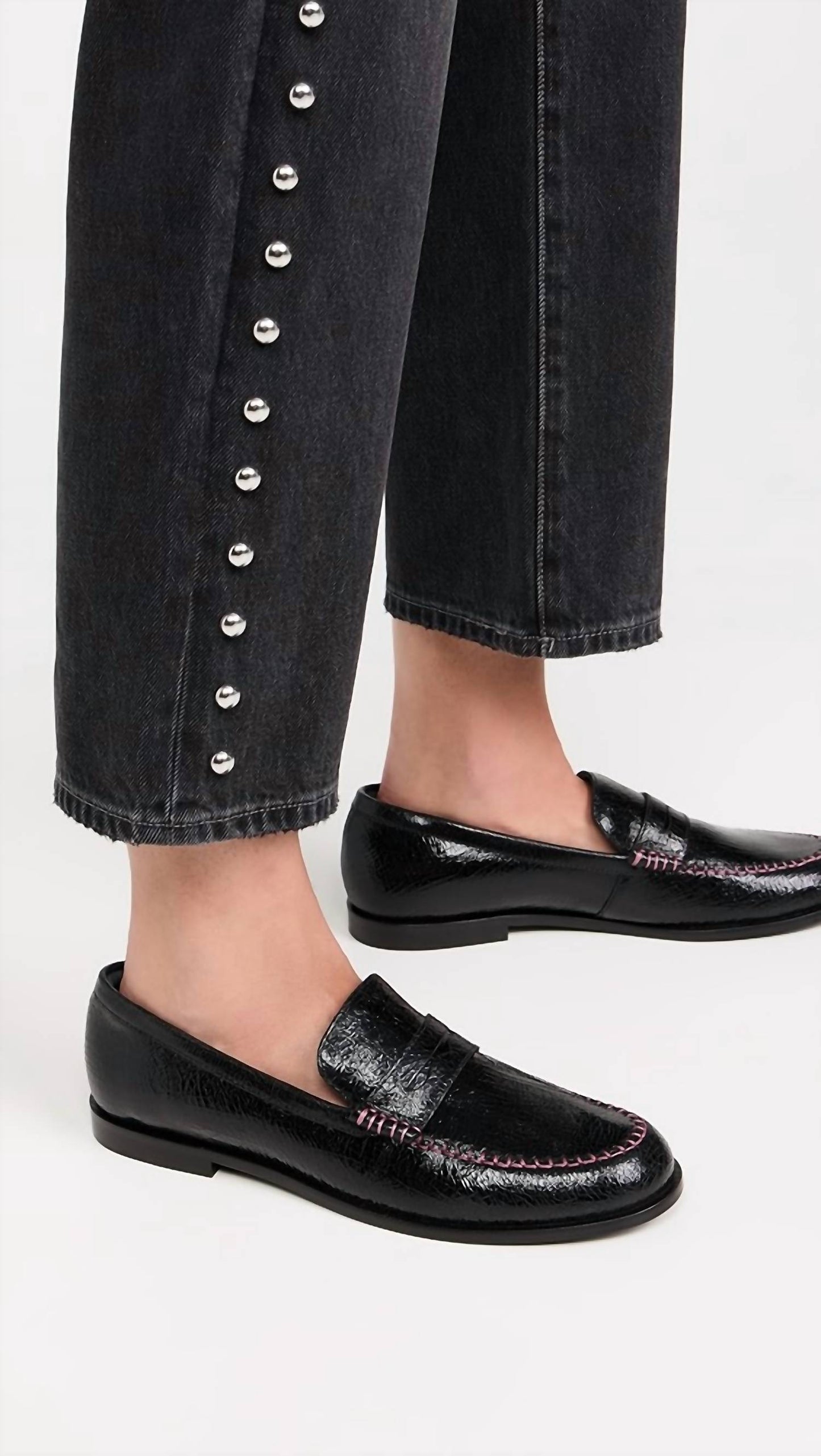 Mocasines de mujer color negro