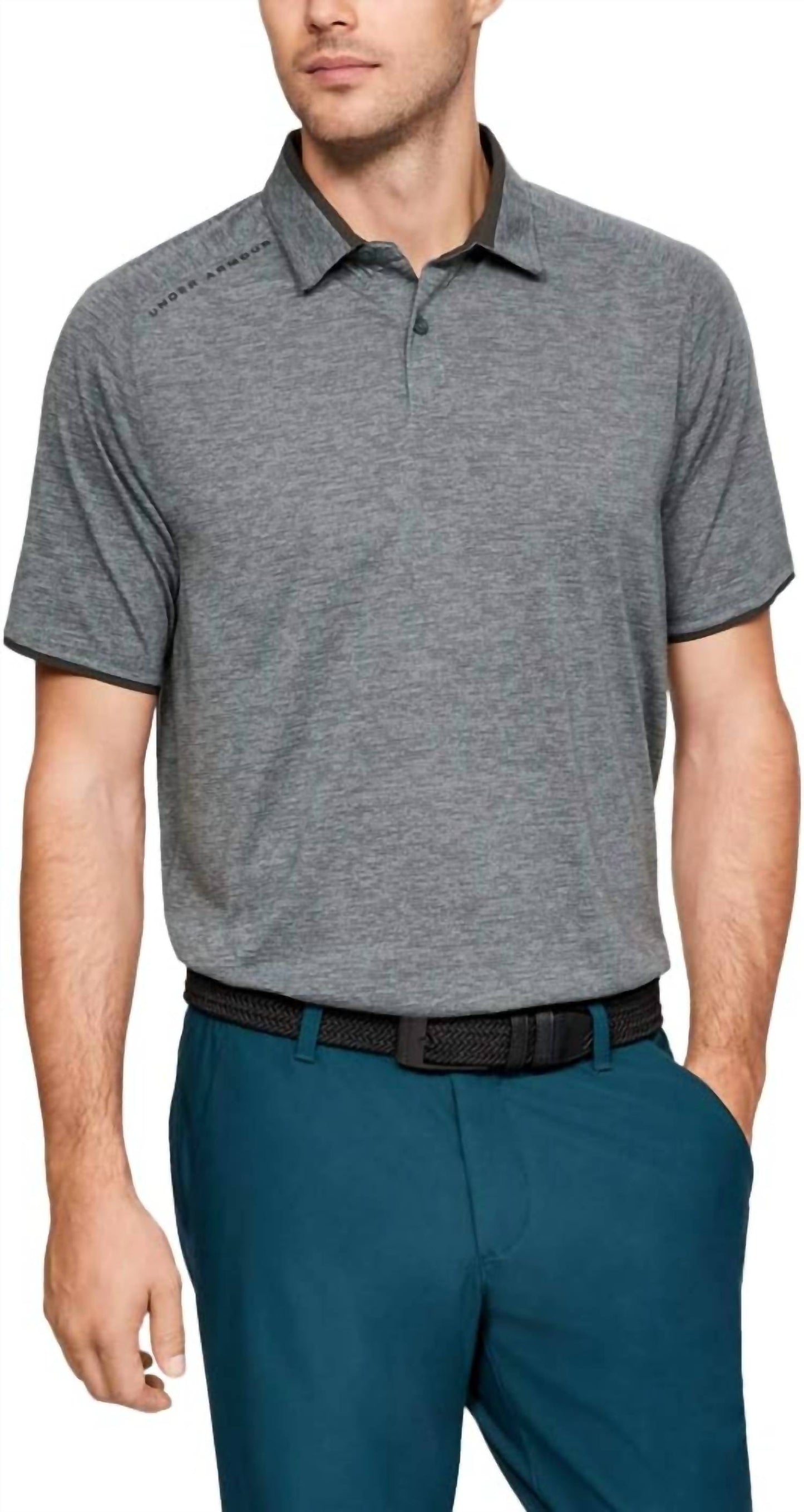 Polo de hombre color gris
