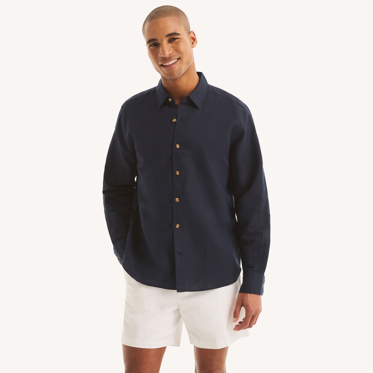Camisa de hombre de lino