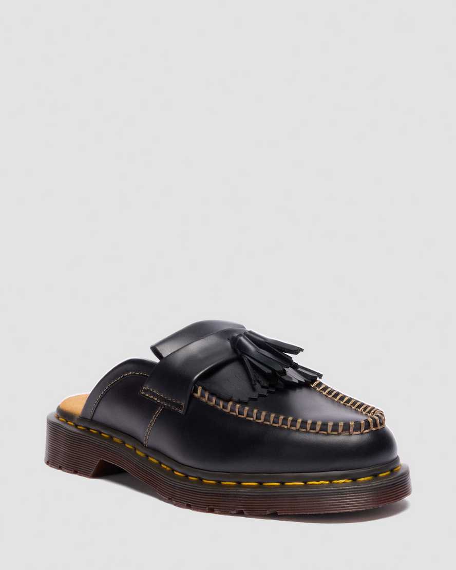 Zapatos destalonados de cuero
