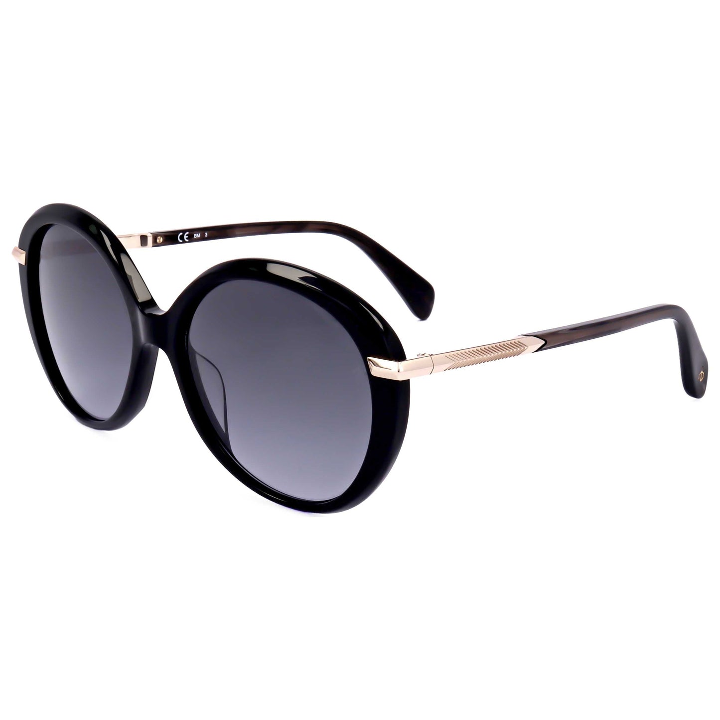 Gafas de sol de mujer 56 mm color negro