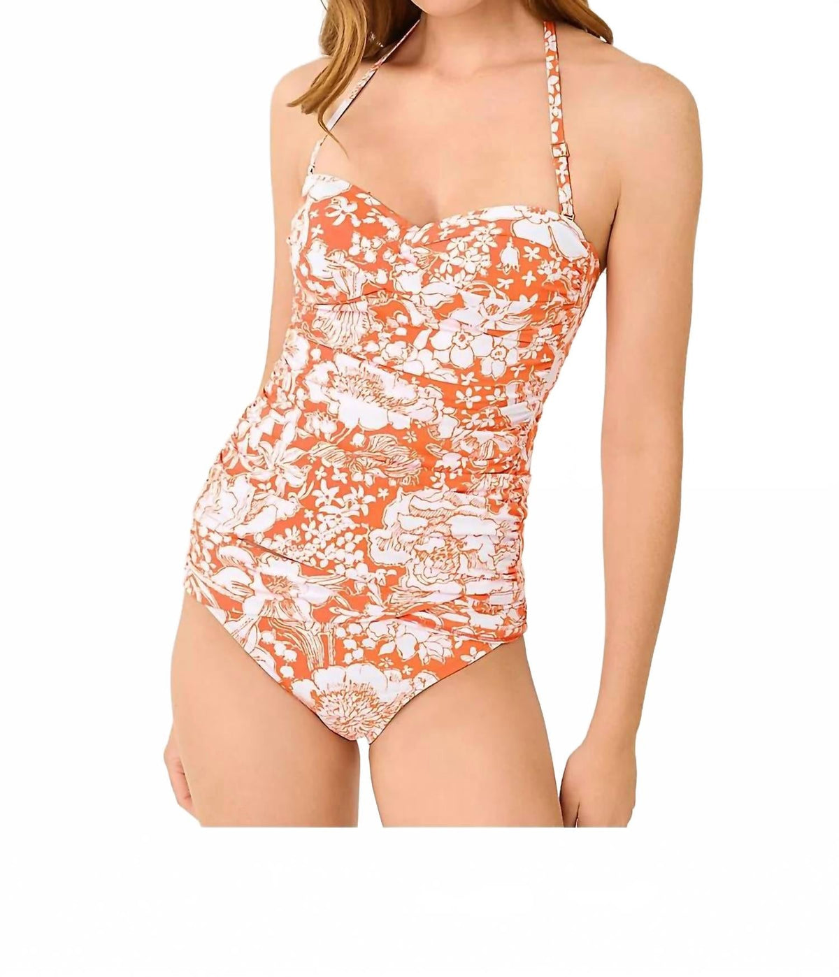 Tankini color naranja