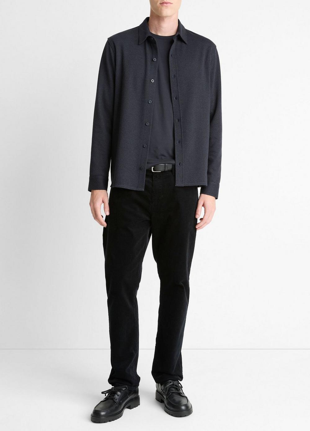 Camisa de mezcla de algodón