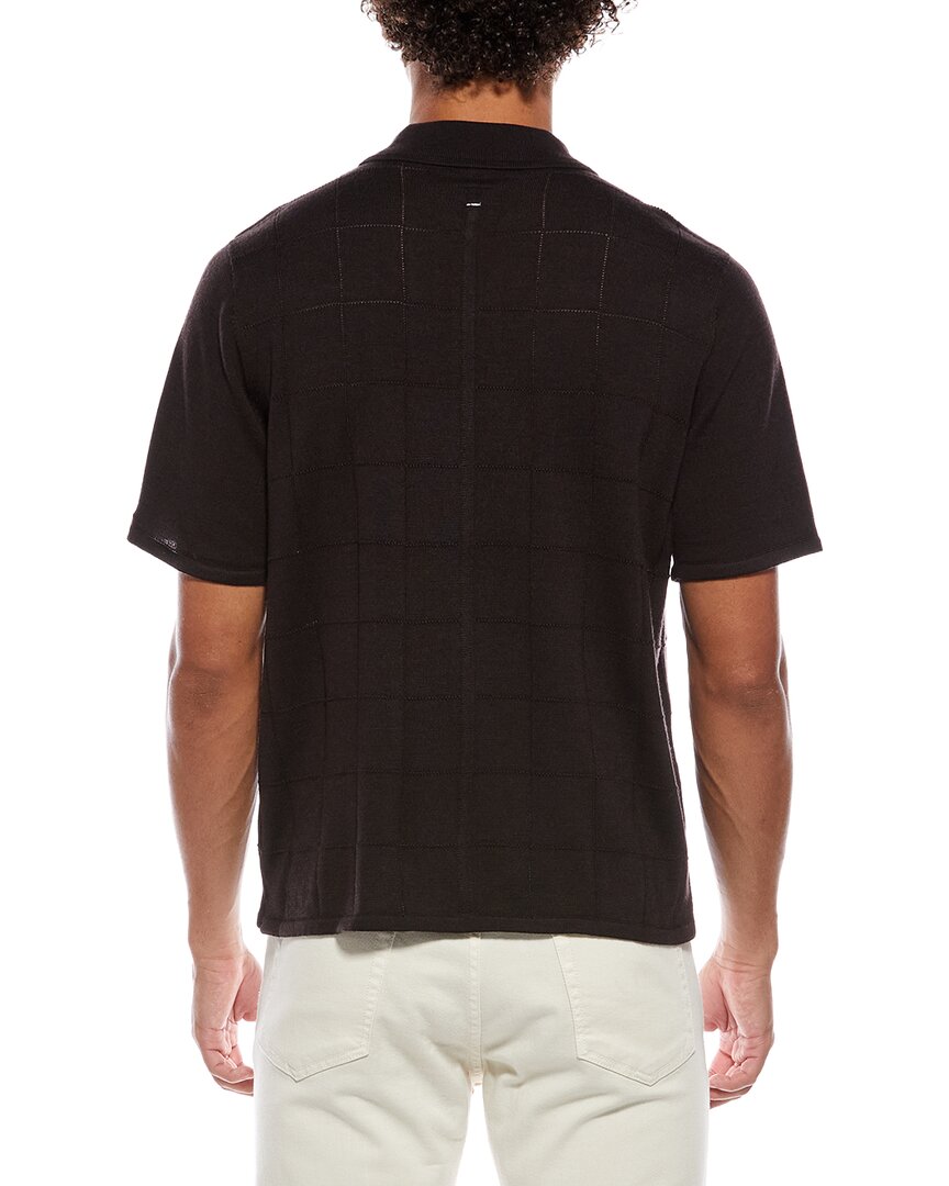 Camisa de mezcla de lana