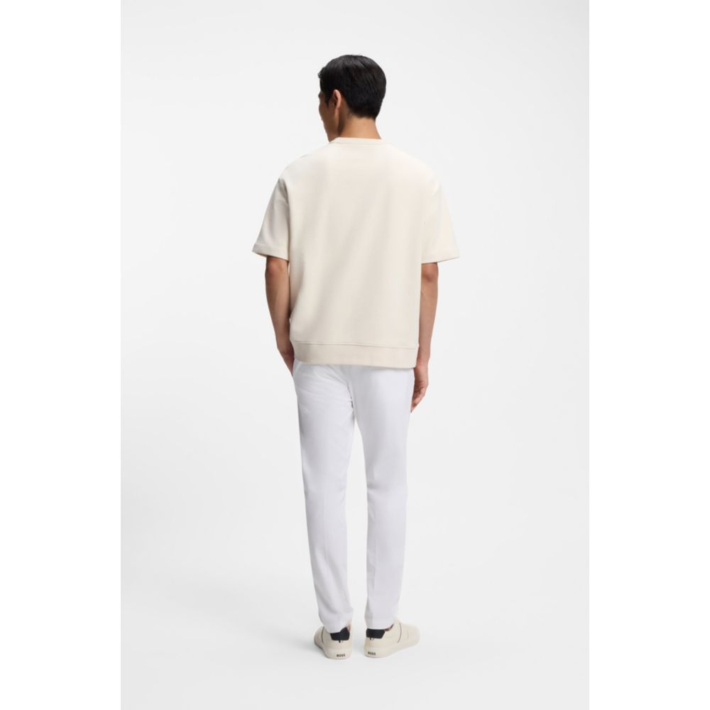 Camiseta de mezcla de algodón