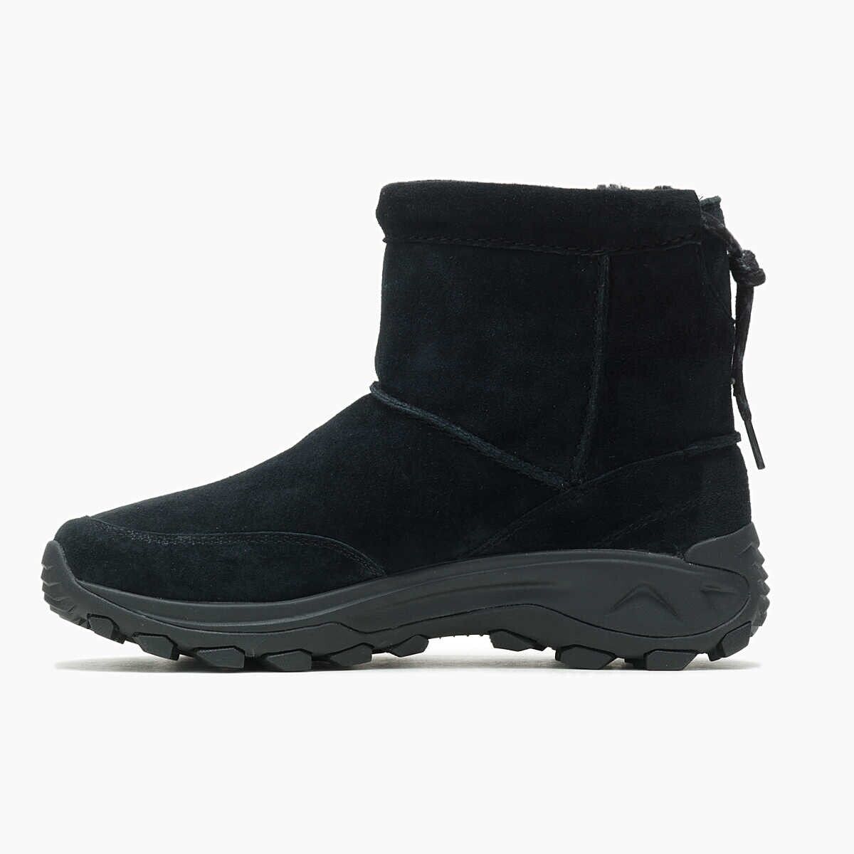 Botas de hombre de cuero impermeables color negro