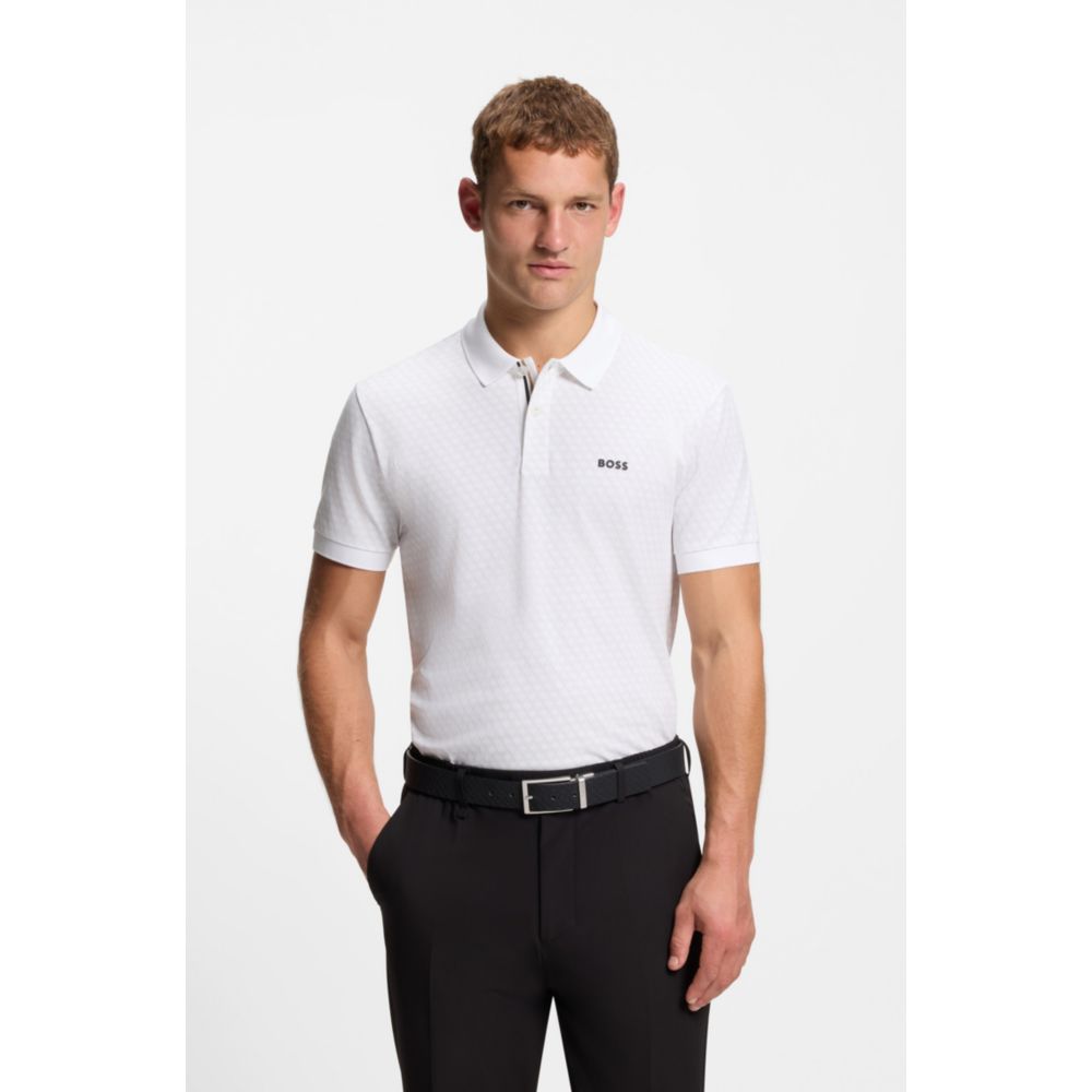 Polo de algodón con estampado