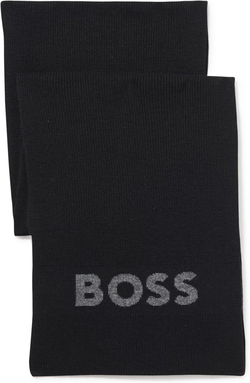 Bufanda de hombre color negro