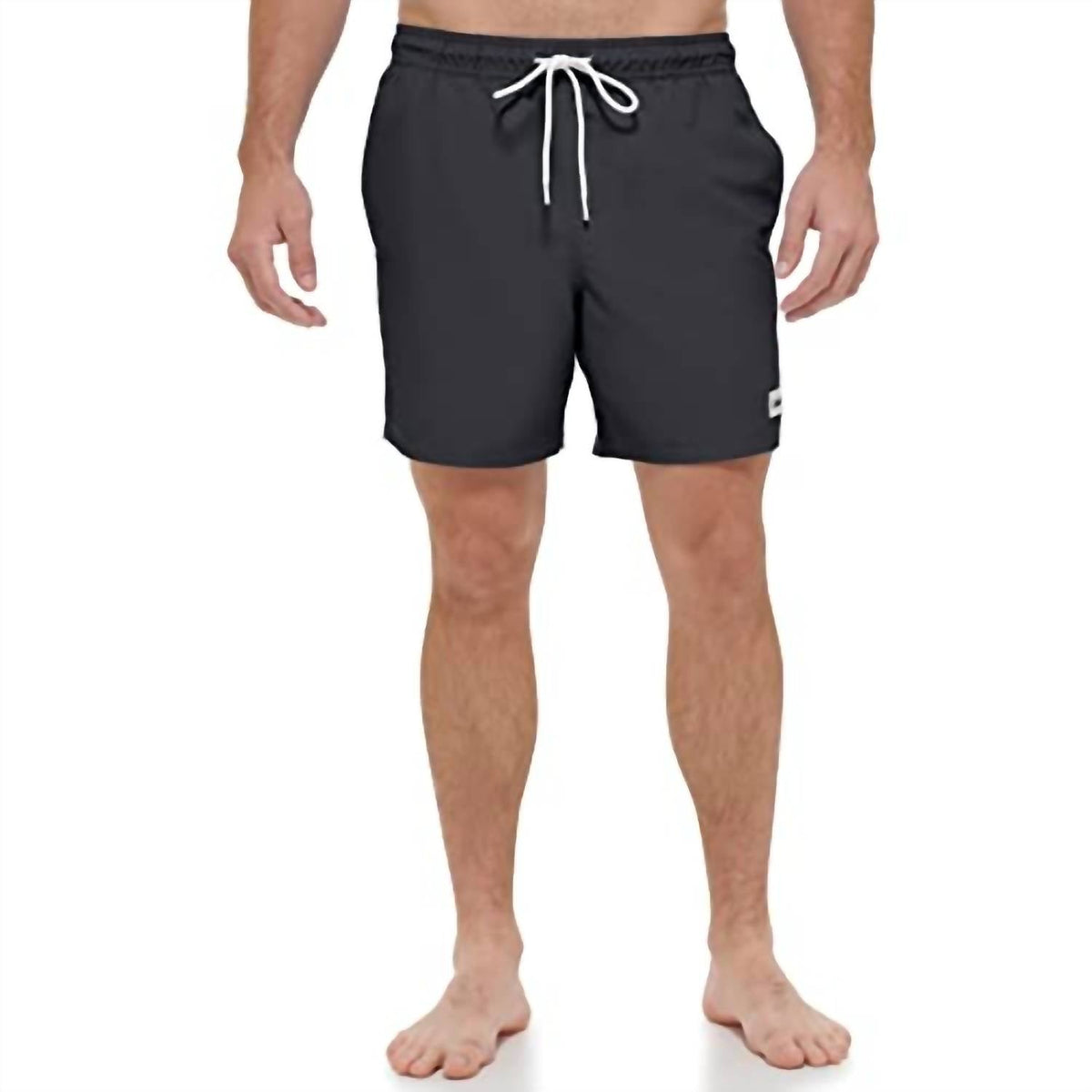 Pantaloneta de baño color negro