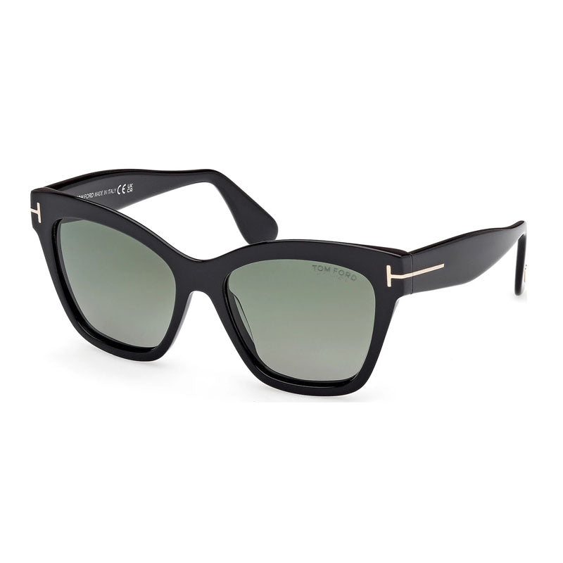 Gafas con lentes polarizados color negro y verde