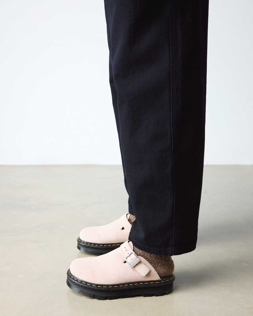 Zapatos de gamuza con plataforma