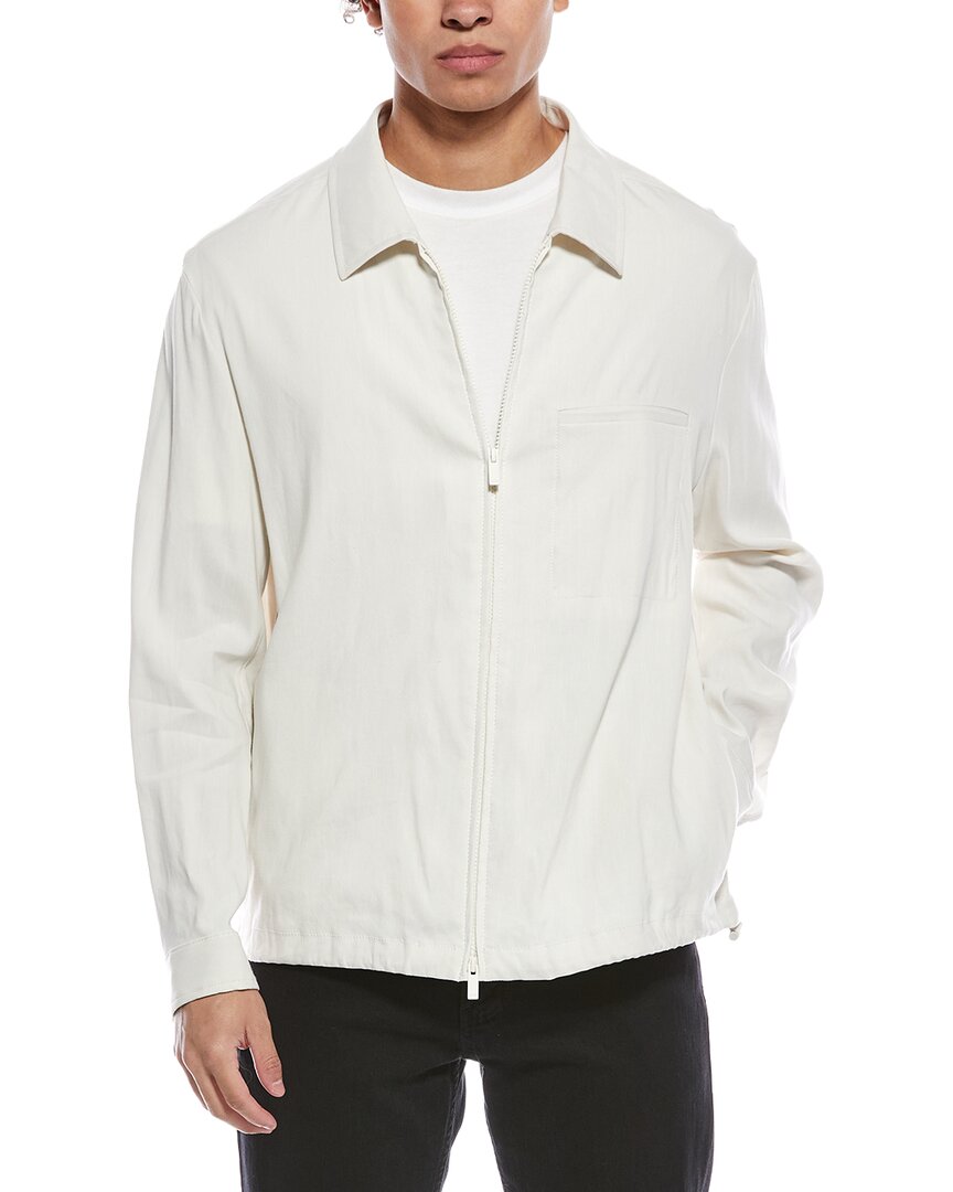 Chaqueta de mezcla de lino