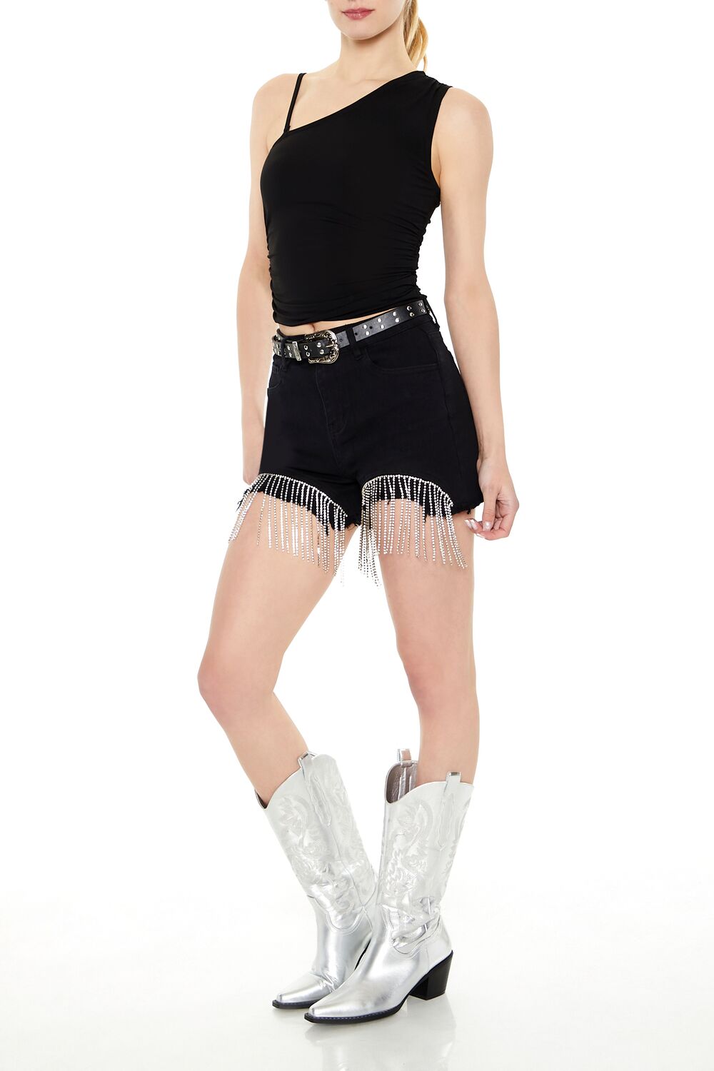 Short de mezclilla