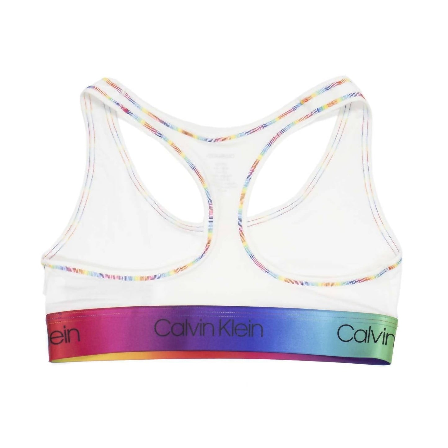 Bralette de mujer de algodón color blanco