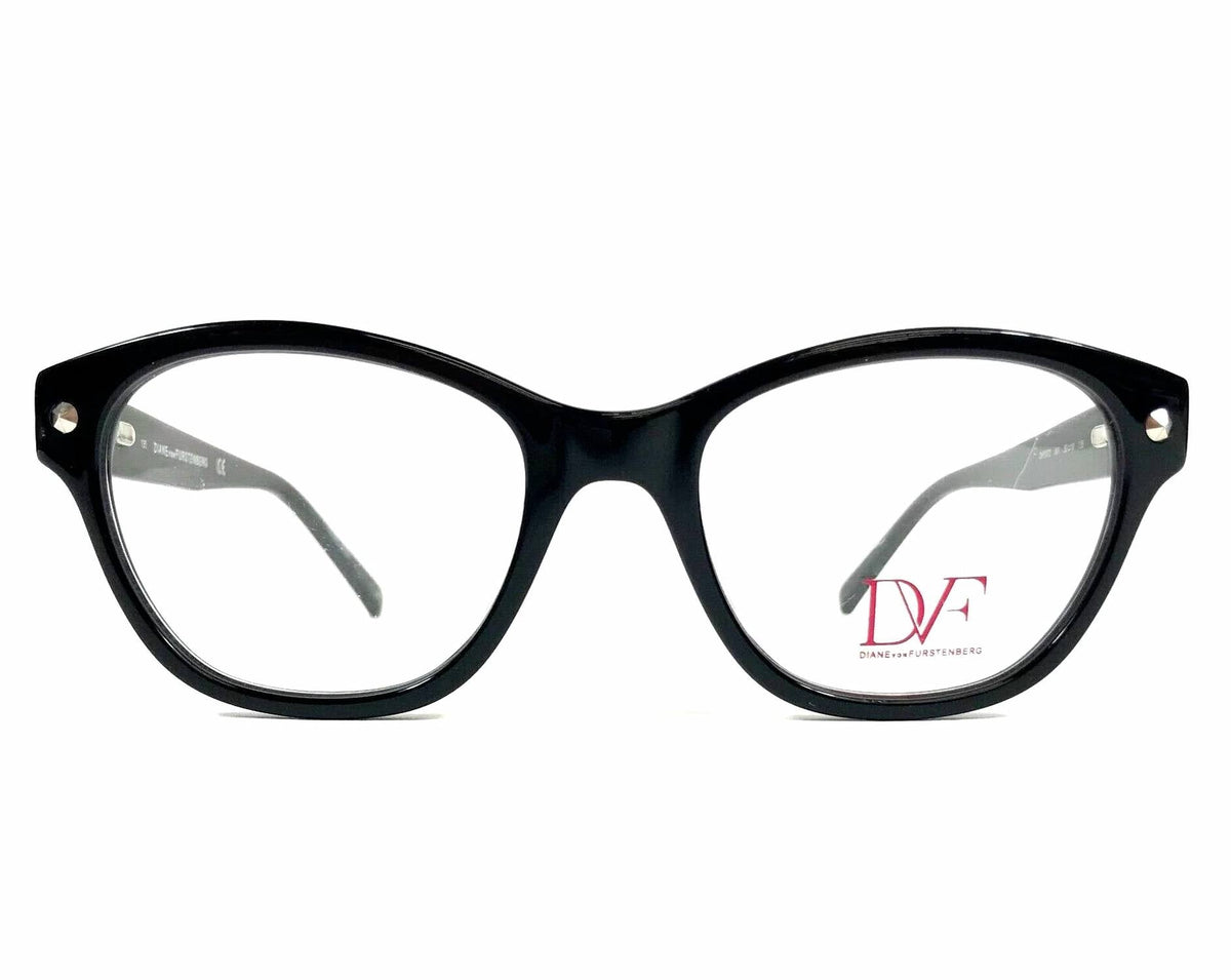 Montura para gafas de mujer de montura tipo gato color negro