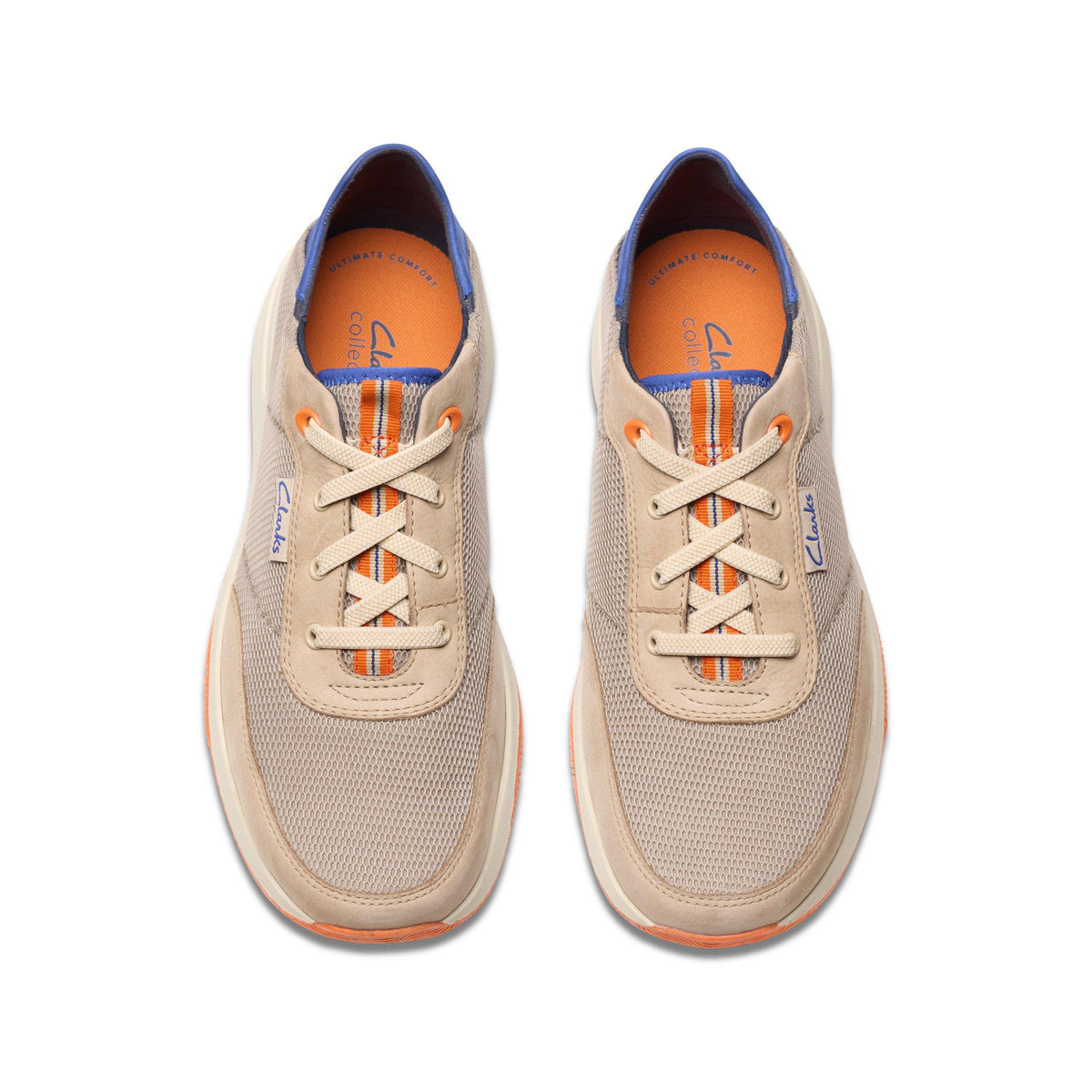 Calzado de nobuk color beige