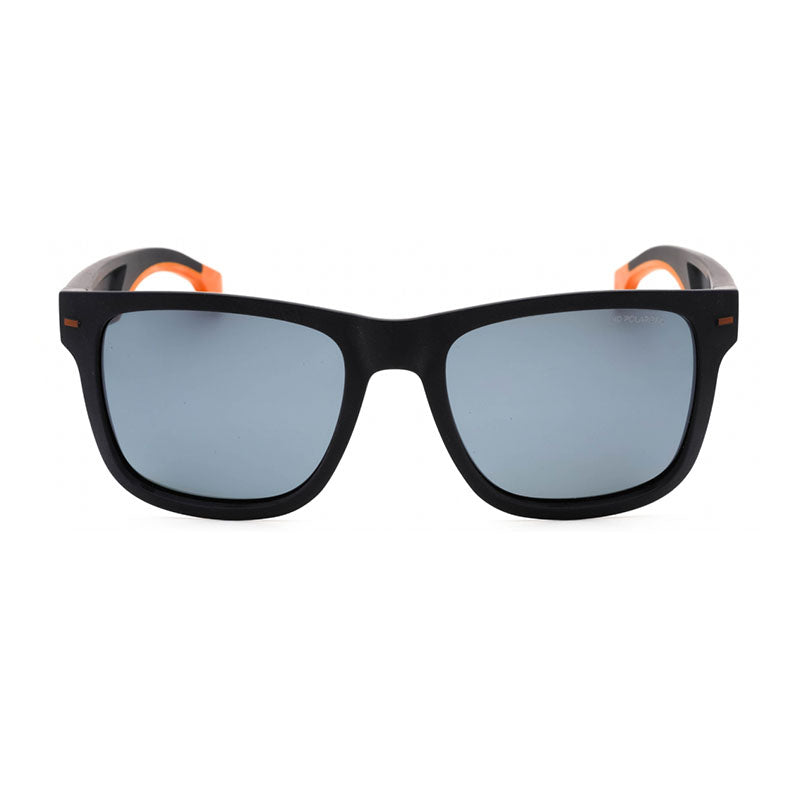 Gafas con lentes polarizados color azul y gris y naranja