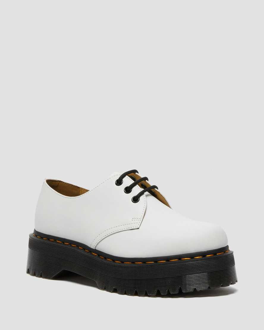 Zapatos de cuero con plataforma