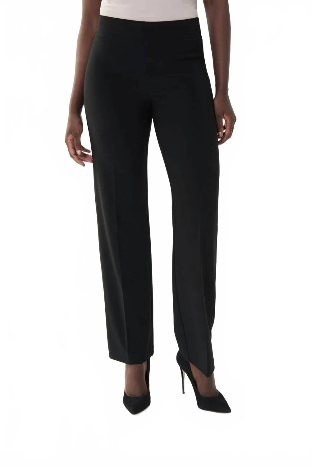 Pantalón de pierna ancha color negro