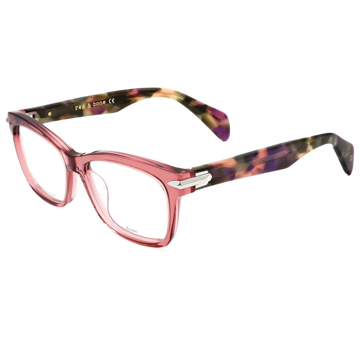 Montura para gafas de mujer 52 mm color violeta